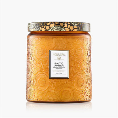 Baltic Amber Luxe Jar Candle