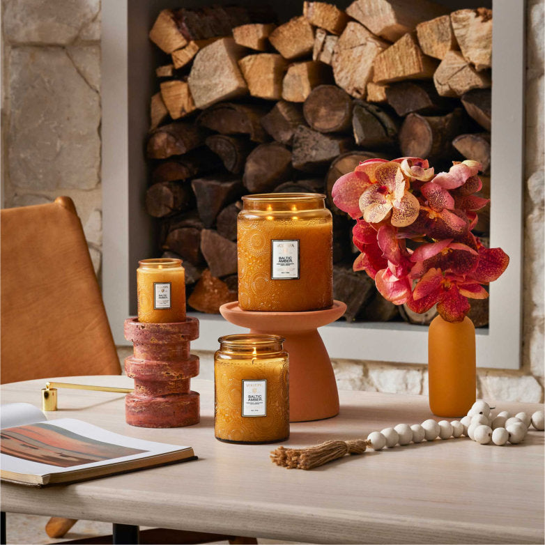 Baltic Amber Luxe Jar Candle
