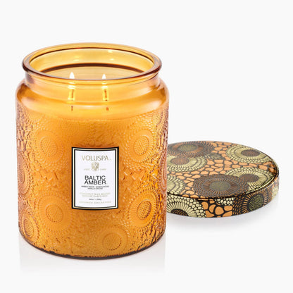 Baltic Amber Luxe Jar Candle